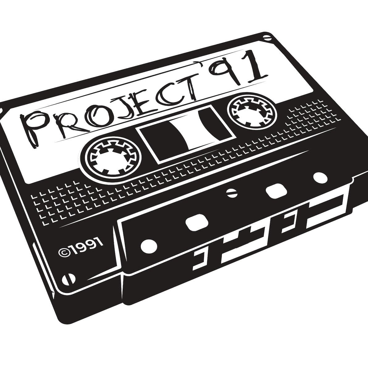 a cassette with the words project 91 on it
